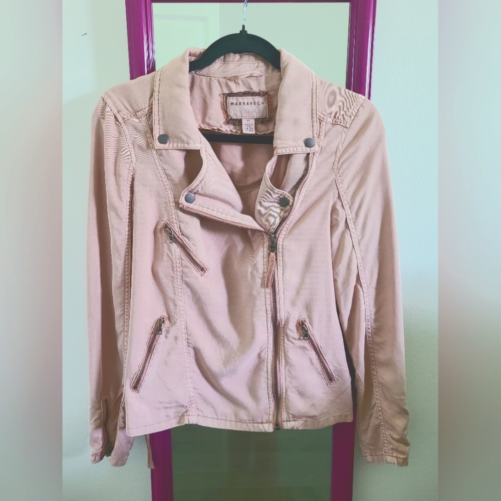 Marrekech Anthropologie Pink Jacket